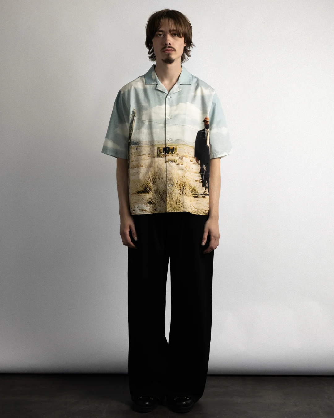 【PARIS,TEXAS】Drifter Cuban Shirt /MULTI "Offilial"【SCRT】