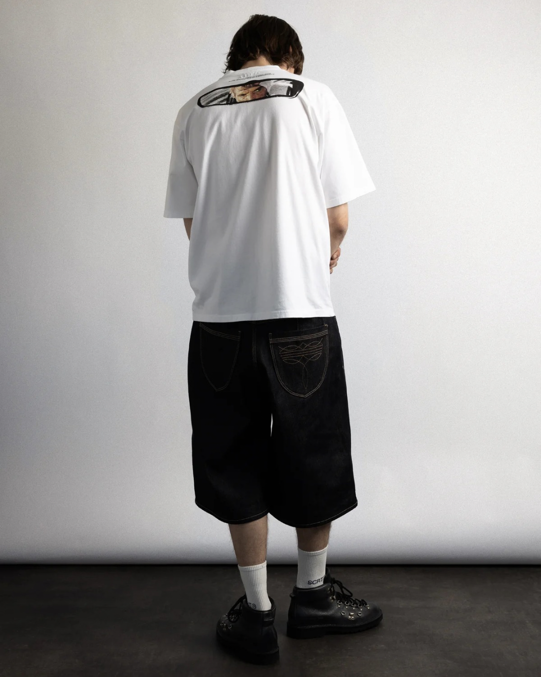 【PARIS,TEXAS】Chevette T-Shirt /WHITE "Offilial"【SCRT】
