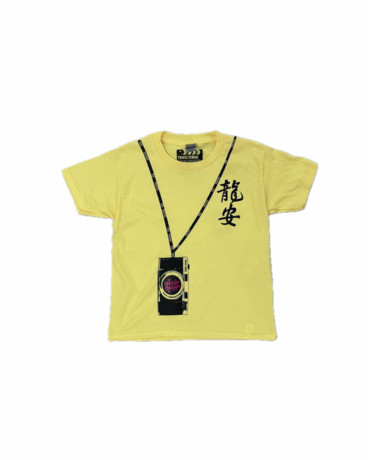 【YIYI:a one and a two】Yang-Yang Kids & Girls/Womens T-shirt/YELLOW【SCENE12】