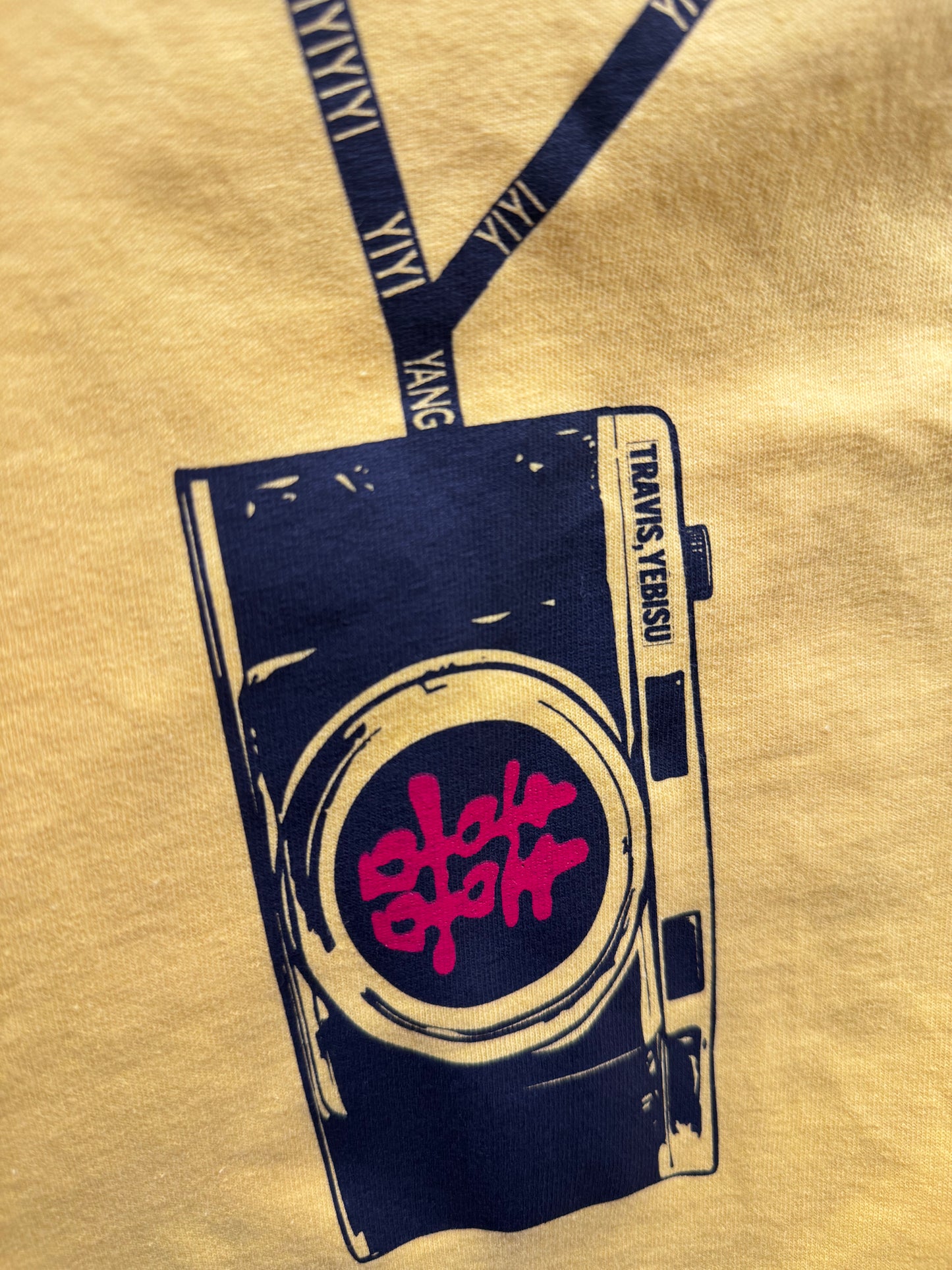 【YIYI:a one and a two】Yang-Yang Kids & Girls/Womens T-shirt/YELLOW【SCENE12】