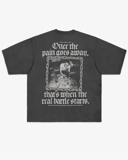 【Trainspotting】 Wretched T-Shirt w)Sticker set/CHARCOAL【SCRT】