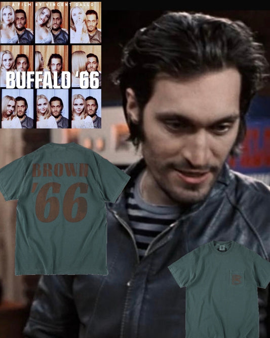 【Buffalo'66】BROWN '66 PK T-shirts/GREEN【SCENE6】