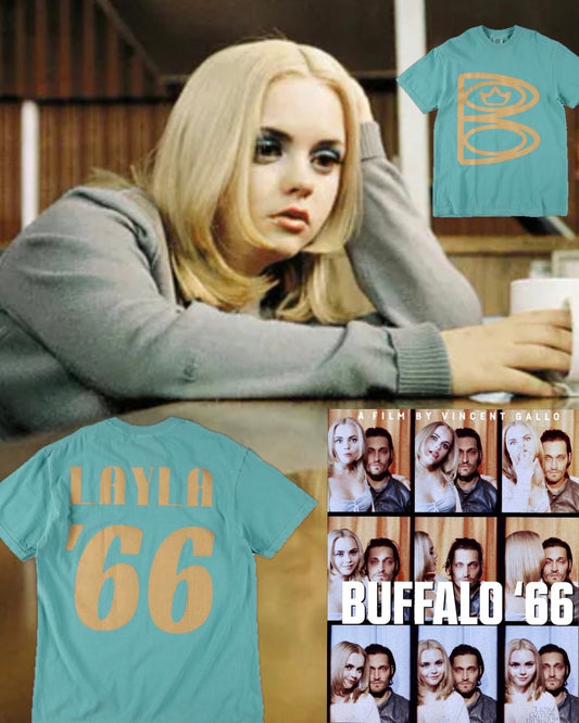 【Buffalo'66】LAYLA '66 T-shirt/PALE GREEN 【SCENE6】