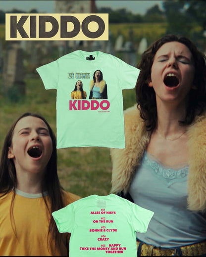 【KIDDO】ZE KOMT! T-shirt/L.GREEN【SCENE0】