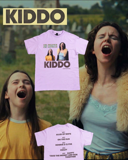 【KIDDO】ZE KOMT! T-shirt/L.PURPLE【SCENE0】