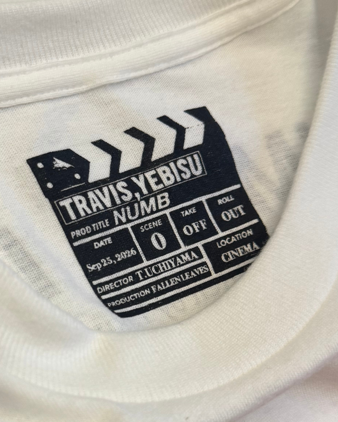 【しびれ】NUMB to Love Longsleeve T-shirt/ WHITE