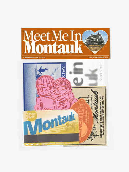 【Eternal Sunshine of the Spotless Mind】Don't Forget Longsleeve T-shirt w)Sticker Set/WHITE【SCRT】