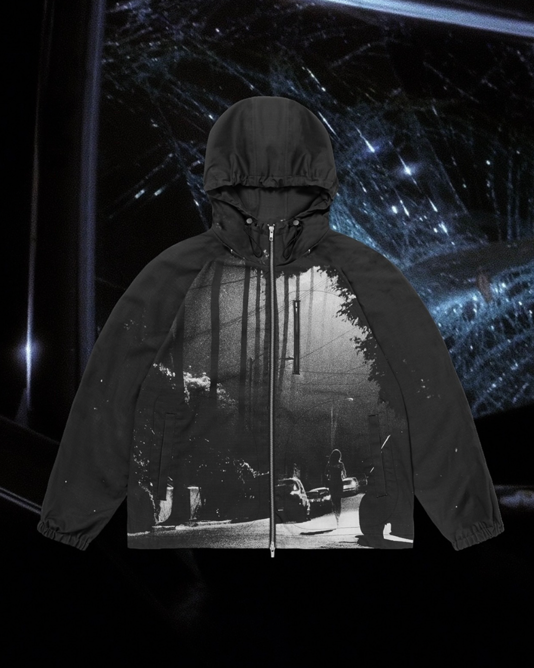 【MULHOLLAND DRIVE】 Mulholland Drive Waterproof Anorak/ BLACK "Official"【SCRT】