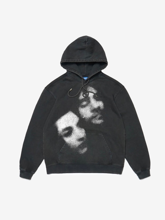 SCRT / Joel & Clem Faded Hoodie ~Black【Eternal Sunshine of the Spotless Mind】